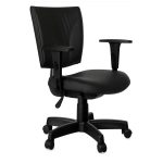 Cadeira B-ONE Back System com Braços Reguláveis – Corino Preta – 31010 CT Móveis para Escritório 10