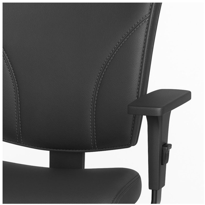 Cadeira B-ONE Back System com Braços Reguláveis – Corino Preta – 31010 CT Móveis para Escritório 6