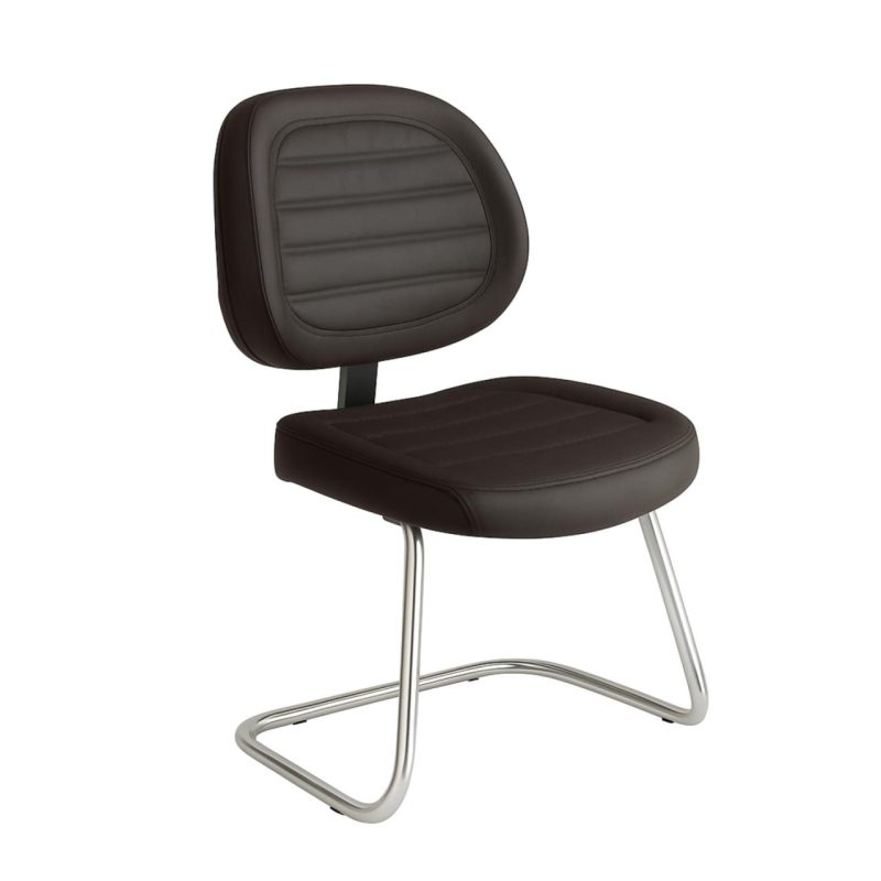 Cadeira Executiva COSTURADA Base em “S” Cromada – 31016 CT Móveis para Escritório 5