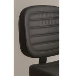 Cadeira Executiva Costurada Base em “S” PRETA – Corino Preto – 31014 CT Móveis para Escritório 14