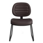 Cadeira Executiva Costurada Base Trapézio – Corino Preto – 31031 CT Móveis para Escritório 10