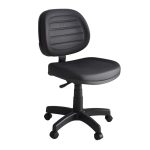 Cadeira Executiva COSTURADA Giratória sem Braços – Cor Preta – 31002 CT Móveis para Escritório 12