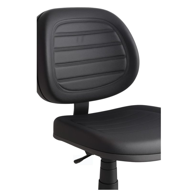 Cadeira Executiva COSTURADA Giratória sem Braços – Cor Preta – 31002 CT Móveis para Escritório 7
