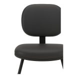 Cadeira Executiva LISA Base em “S” – Corino Preto – 31013 CT Móveis para Escritório 16