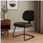 Cadeira Executiva LISA Base em “S” – Corino Preto – 31013 CT Móveis para Escritório 17