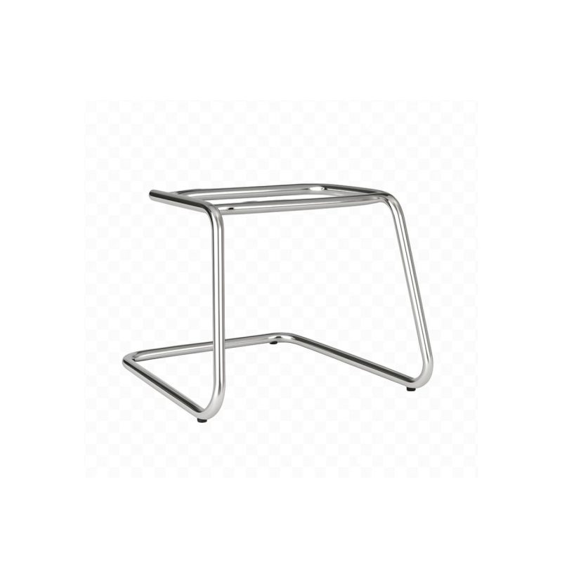 Cadeira Executiva LISA Base em “S” CROMADA – Corino Preto – 31015 CT Móveis para Escritório 7