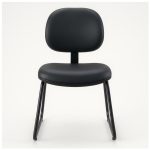 Cadeira Executiva LISA Base Trapézio – Corino Preto – 31030 CT Móveis para Escritório 11