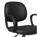 Cadeira Executiva LISA Giratória com Braço Corsa – Corino Preto – 31001 CT Móveis para Escritório 16