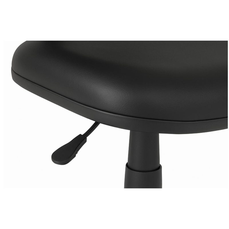 Cadeira Executiva LISA Giratória com Braços Reguláveis – Corino Preto – 31003 CT Móveis para Escritório 5