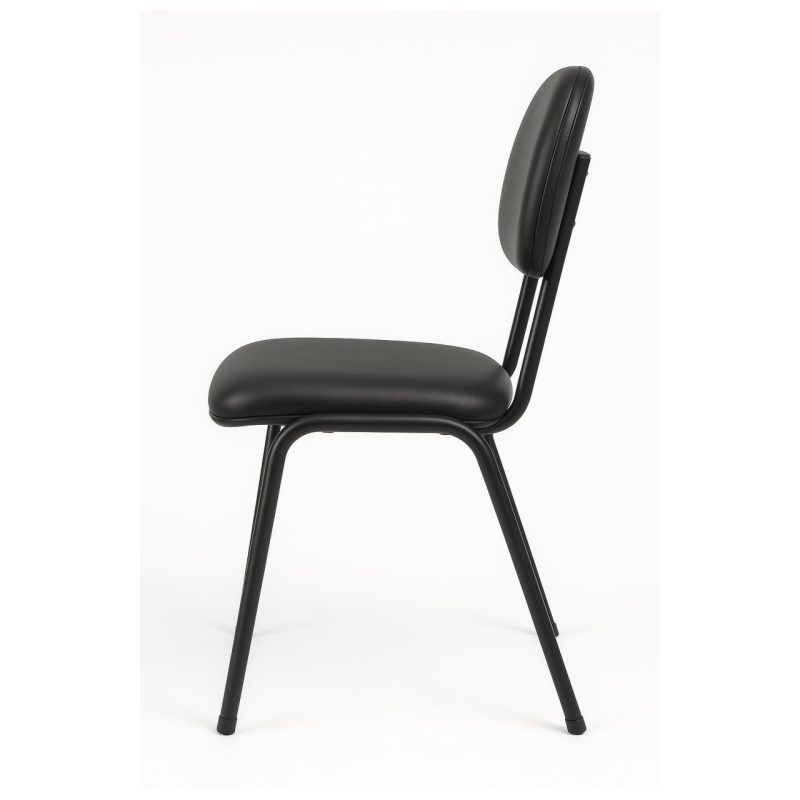 Cadeira Secretária 04 pés – Cor Preto – PMD – 31102 CT Móveis para Escritório 3