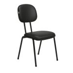 Cadeira Secretária 04 pés – Cor Preto – PMD – 31102 CT Móveis para Escritório 10