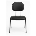 Cadeira Secretária 04 pés – Cor Preto – PMD – 31102 CT Móveis para Escritório 12