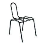 Cadeira Secretária 04 pés – Cor Preto – PMD – 31102 CT Móveis para Escritório 16