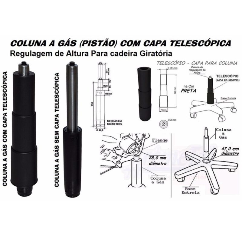 Cadeira Presidente PLUS BACK SYSTEM Baixa Costurada c/ Braços Reguláveis – Corino Preto 32974 CT Móveis para Escritório 7