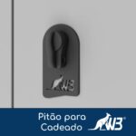 Roupeiro LOCKER de Aço c/ 08 PORTAS GRANDES – 1,90×1,28×0,40m – CZ/CZ – W3 – 11015 CT Móveis para Escritório 6