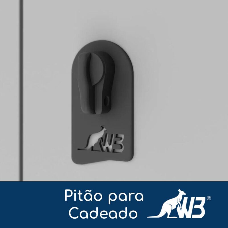 Roupeiro LOCKER de Aço c/ 08 PORTAS GRANDES – 1,90×1,28×0,40m – CZ/CZ – W3 – 11015 CT Móveis para Escritório 3