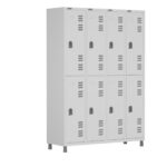 Roupeiro LOCKER de Aço c/ 08 PORTAS GRANDES – 1,90×1,28×0,40m – CZ/CZ – W3 – 11015 CT Móveis para Escritório 5