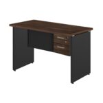 Mesa Escritório 1,50×0,60m – C/ 02 Gavetas MARSALA / PRETO – 23473 CT Móveis para Escritório 8