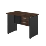 Mesa Escritório 1,20×0,60m – C/ 02 Gavetas MARSALA / PRETO – 23471 CT Móveis para Escritório 7