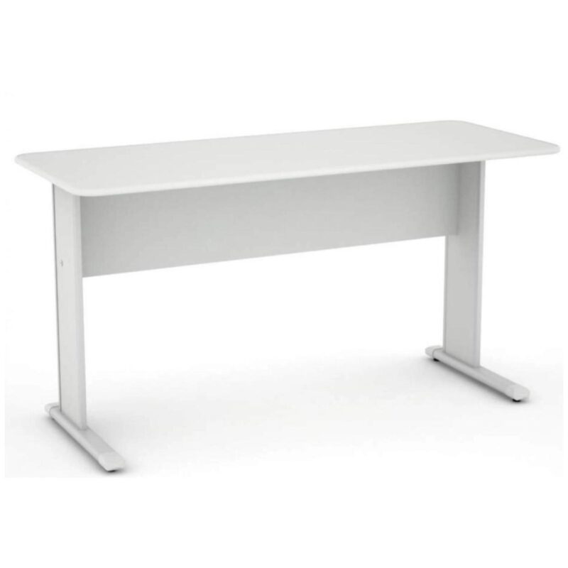 Mesa Escritório 1,52×0,62m – S/ Gavetas CINZA/CINZA – 43081 CT Móveis para Escritório 2