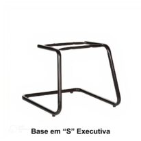 Base em “S” EXECUTIVA preta – PMD – 42209 CT Móveis para Escritório