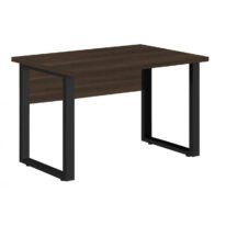 Mesa Escritório PÉ QUADRO – 1,20×0,60m – S/ Gavetas – MARSALA/PRETO – 25469 CT Móveis para Escritório 2