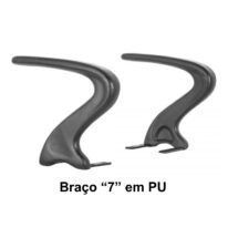 Braço “7” modelo Fixo PU – 58052 CT Móveis para Escritório