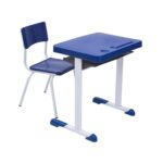 Kit Escolar Individual AZUL – (Mesa e Cadeira) – JUVENIL 06 a 09 Anos 40999 CT Móveis para Escritório 8