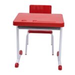 Kit Escolar Individual – (Mesa e Cadeira) – INFANTIL 03 a 06 Anos COR VERMELHO – 41090 CT Móveis para Escritório 9