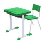 Kit Escolar Individual VERDE – (Mesa e Cadeira) – JUVENIL 06 a 09 Anos COR VERDE – 41084 CT Móveis para Escritório 7