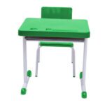 Kit Escolar Individual VERDE Mesa e Cadeira INFANTIL 03 a 06 Anos COR VERDE – 41088 CT Móveis para Escritório 9