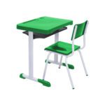 Kit Escolar Individual VERDE Mesa e Cadeira INFANTIL 03 a 06 Anos COR VERDE – 41088 CT Móveis para Escritório 10