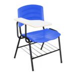 Cadeira Universitária Plástica Prancheta MDF – COR AZUL 34016 CT Móveis para Escritório 5