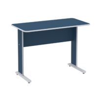 Mesa Escritório 0,90×0,60m – Cor Azul 44083 CT Móveis para Escritório