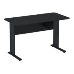 Mesa Escritório 1,20×0,60m s/ Gavetas – Cor Preto 44089 CT Móveis para Escritório 6