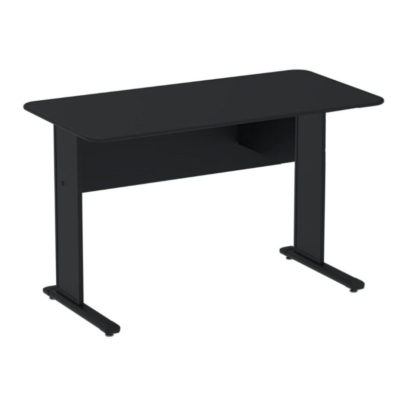 Mesa Escritório 1,20×0,60m s/ Gavetas – Cor Preto 44089 CT Móveis para Escritório 2