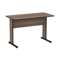 Mesa Escritório 0,90×0,60m – Cor Walnut 44094 CT Móveis para Escritório