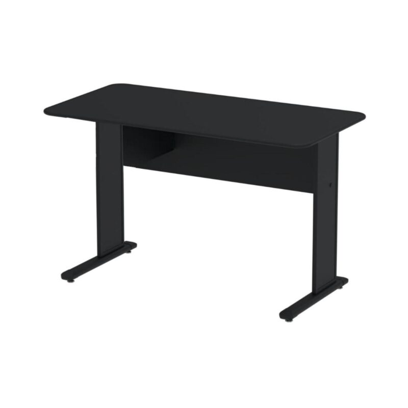 Mesa Escritório 1,20×0,60m s/ Gavetas – Cor Preto 44089 CT Móveis para Escritório 5