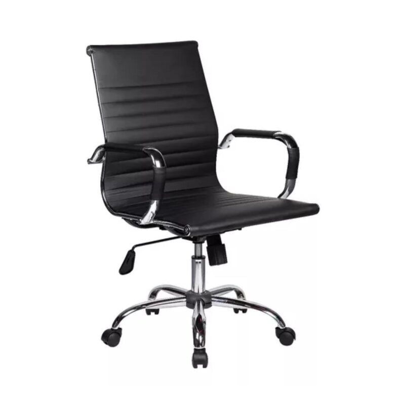 Cadeira DIRETOR Charles Eames Esteirinha – PRETO – PMD – 32887 CT Móveis para Escritório 2