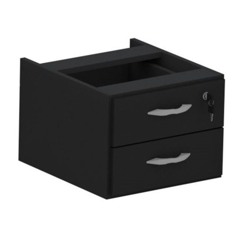 Mesa Escritório 1,20×0,60m c/ Gavetas – Cor Preto – 44090 CT Móveis para Escritório 6