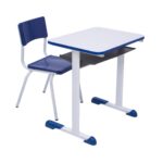 Kit Escolar Individual AZUL – (Mesa e Cadeira) – JUVENIL – MADEIRA – COR AZUL – 40091 CT Móveis para Escritório 6