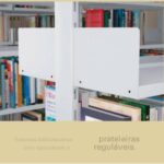 Estante Biblioteca de PAREDE com 06 Bandejas – 1,98×0,92×0,30m – NOBRE – 11108 CT Móveis para Escritório 10