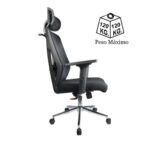 Cadeira Presidente Tela MK-4010 COR PRETO – 30029 CT Móveis para Escritório 8