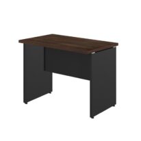 Mesa Escritório 1,20×0,60m – S/ Gavetas MARSALA / PRETO – 23470 CT Móveis para Escritório