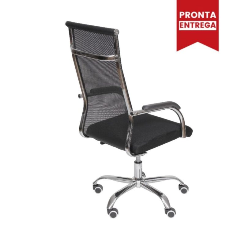 Cadeira Tela Mesh DUBAI Giratória Cromada – PMD – 31019 CT Móveis para Escritório 4