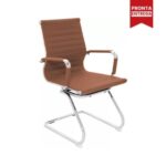 Cadeira Presidente Charles Eames Esteirinha FIXA – CARAMELO – 32884 CT Móveis para Escritório 9