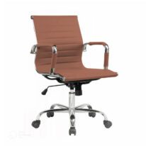 Cadeira DIRETOR Charles Eames Esteirinha – CARAMELO – 32883 CT Móveis para Escritório