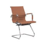 Cadeira Presidente Charles Eames Esteirinha FIXA – CARAMELO – 32884 CT Móveis para Escritório 6