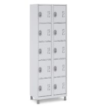 Armário Roupeiro de Aço 10 Portas PEQUENAS – 1,84×0,64 0,35 – W3 – 17012 CT Móveis para Escritório 2