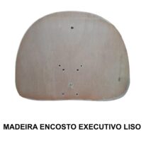 Madeira do ENCOSTO Anatômico EXECUTIVA LISA – TRÊS ESTADOS  – 97002 CT Móveis para Escritório